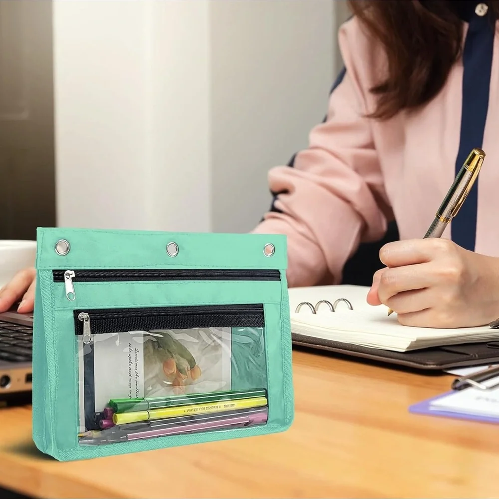 Source Unknown Mint Green Pencil Case